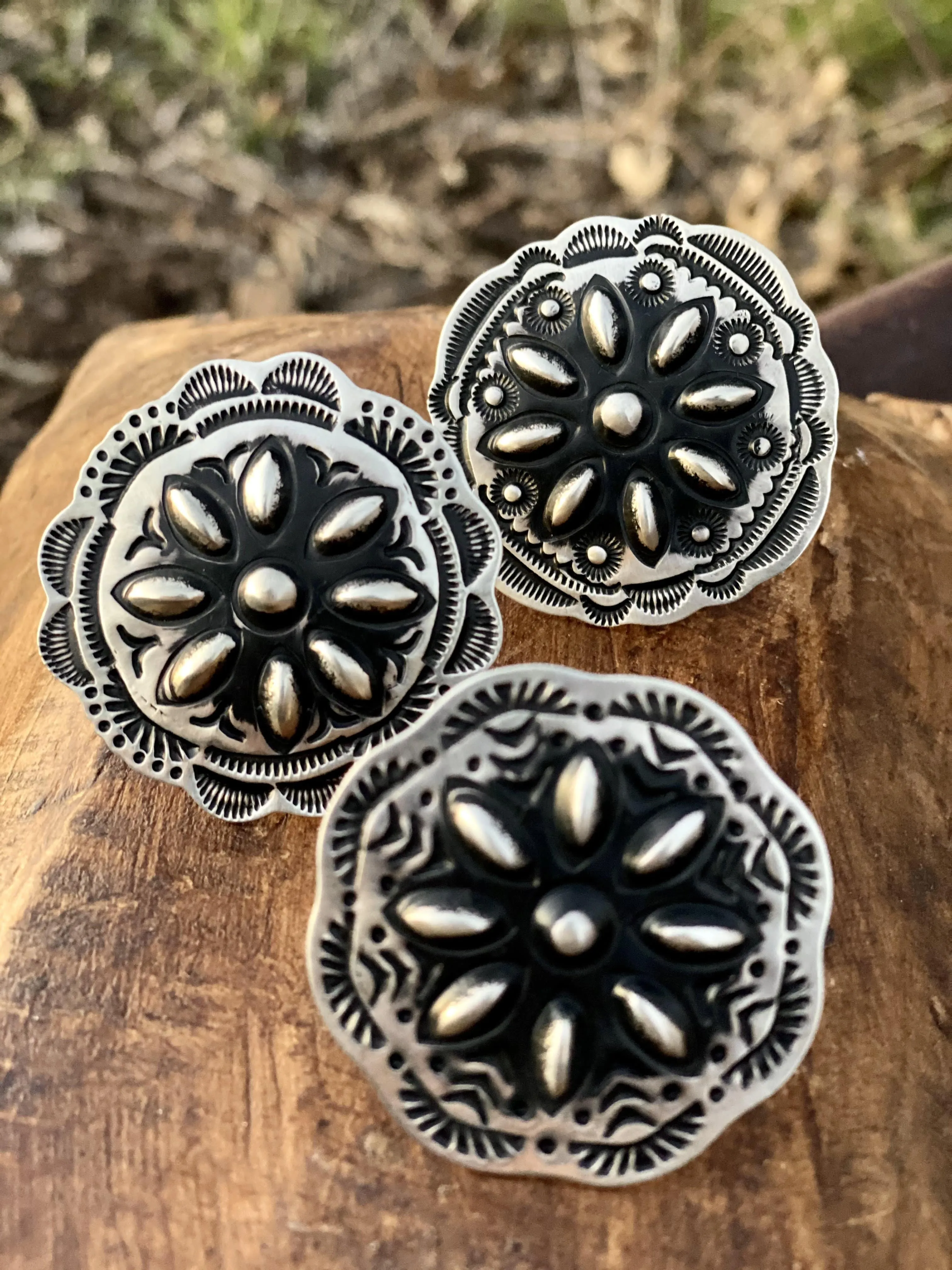 Kayla Sterling Concho Burst Ring