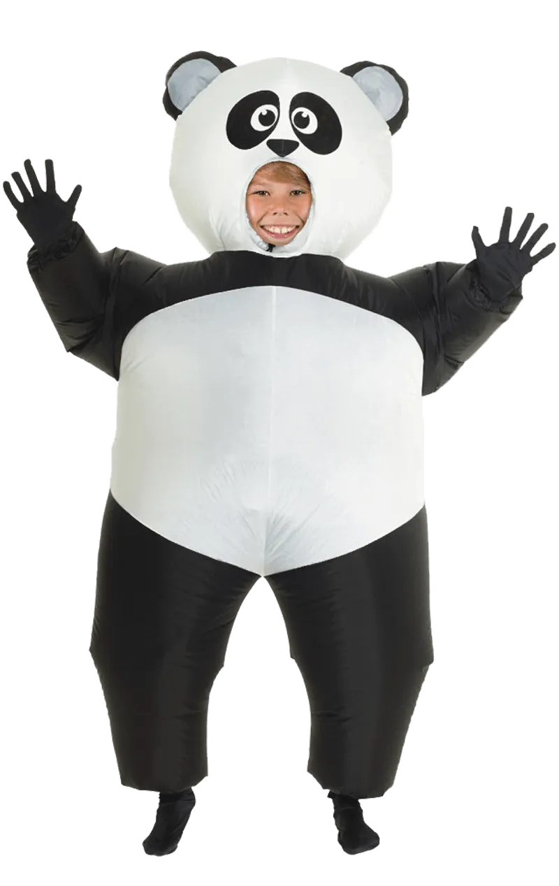 Kids Giant Inflatable Panda Costume