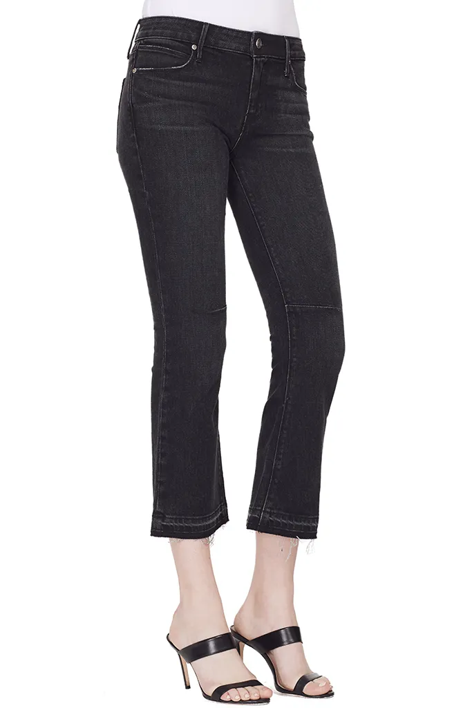 Kiki Flare Jeans (Worn Black)