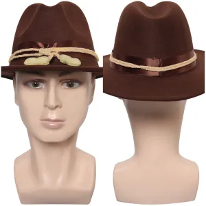 Killers Of The Flower Moon Ernest Burkhart Nineties Retro Hat Cosplay Hat Cap  Halloween Carnival Costume Accessories