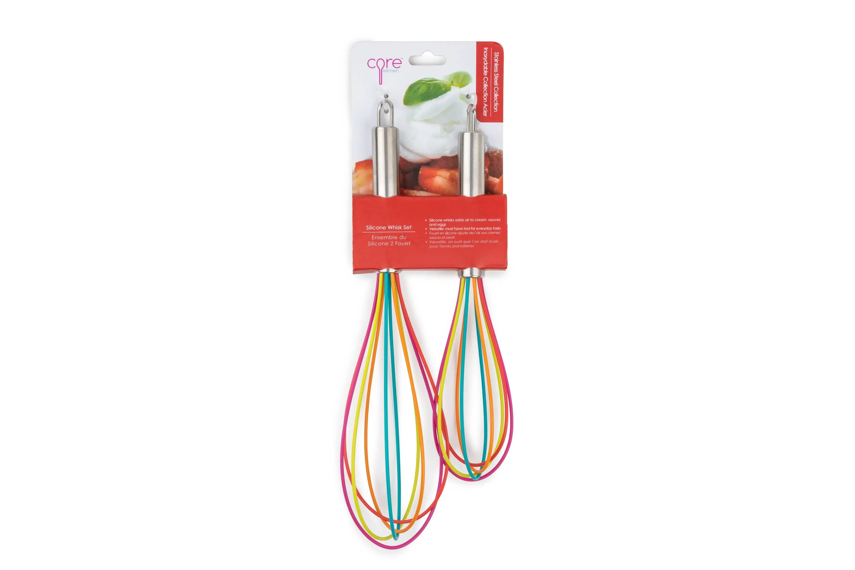 KITCHEN 2PC Whisk Set - Rainbow