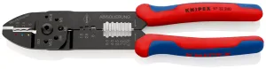 KNIPEX Crimping Pliers Wire Strippers for Non and Insulated Terminals 240mm Multi Component Grips 97 22 240 SB