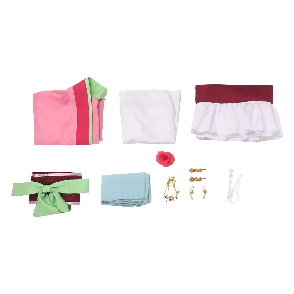 Kusuriya No Hitorigoto Maomao Pink Hanfu Dress Cosplay Costume Outfits Halloween Carnival Suit