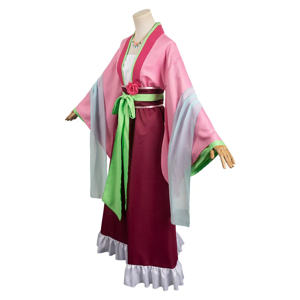Kusuriya No Hitorigoto Maomao Pink Hanfu Dress Cosplay Costume Outfits Halloween Carnival Suit