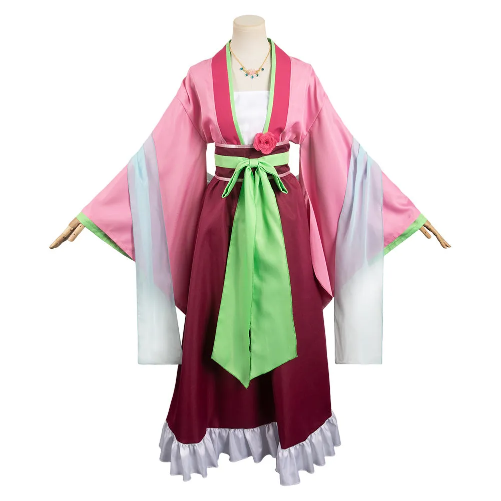 Kusuriya No Hitorigoto Maomao Pink Hanfu Dress Cosplay Costume Outfits Halloween Carnival Suit
