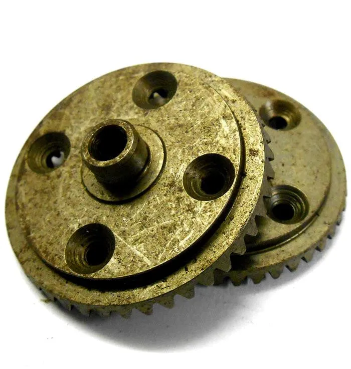 L11138 RC 1/8 Cog Steel Bevel Differential Diff Gear 42T 42 Teeth Tooth 40mm 2