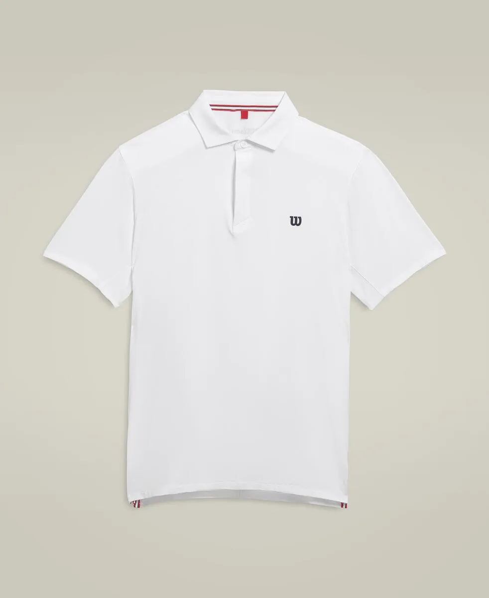 League Polo - Bright White