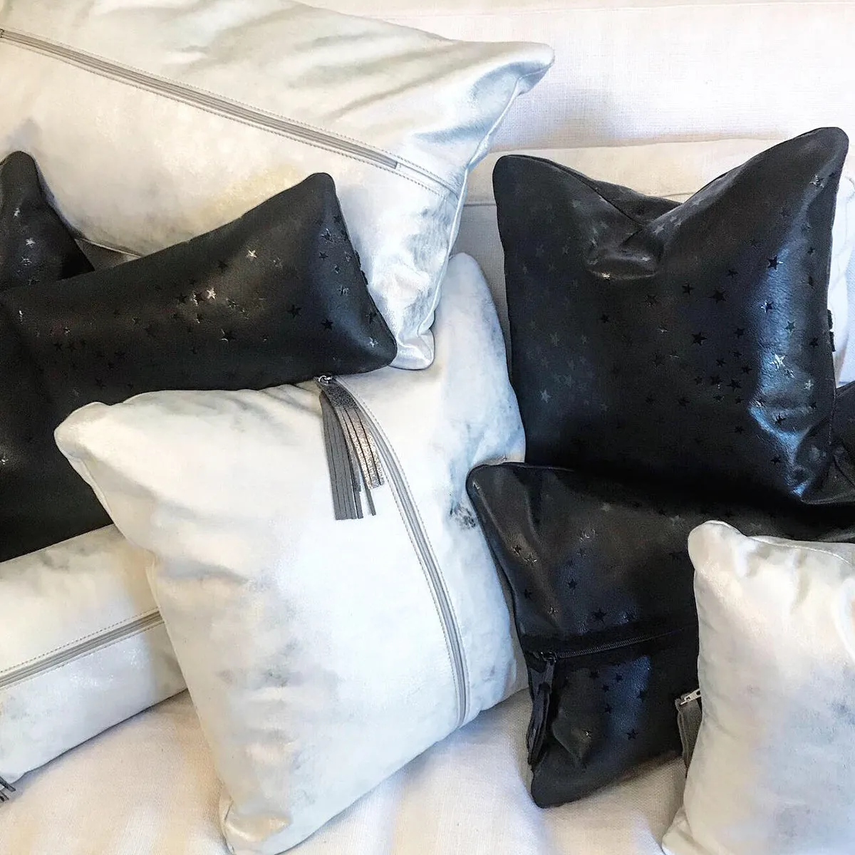 Leather Pillow
