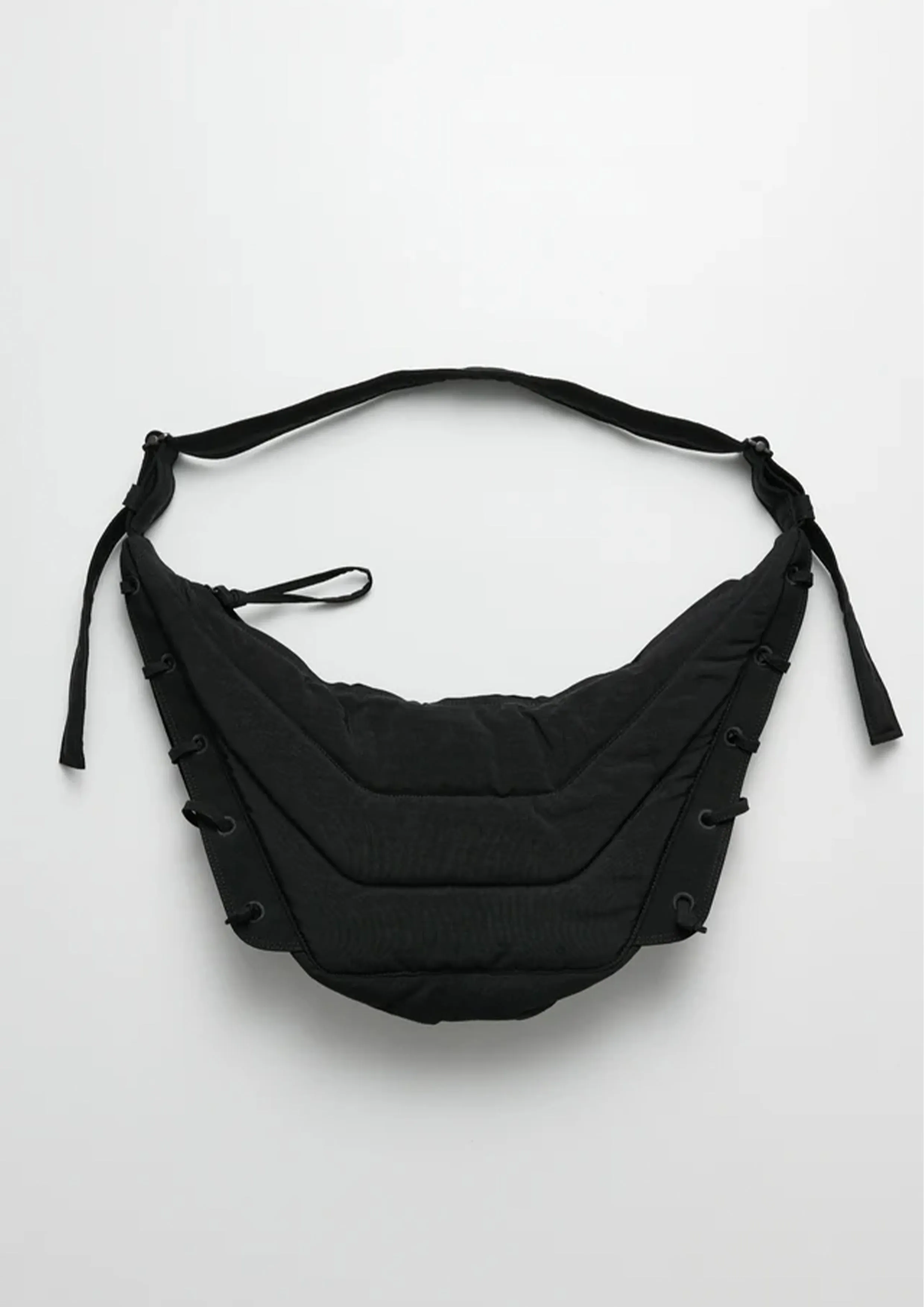 LEMAIRE - MEDIUM SOFT GAME BAG BLACK