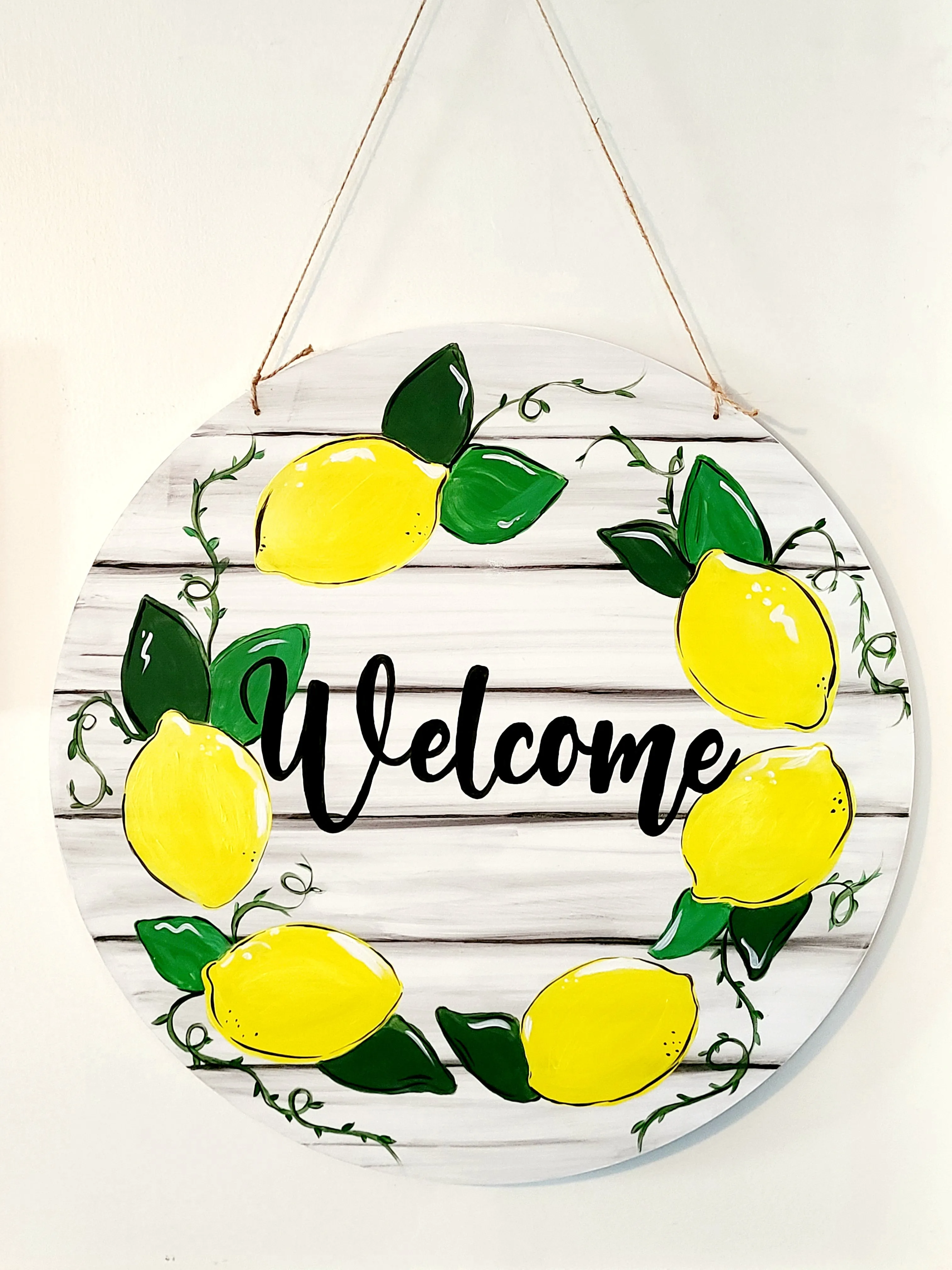 Lemon Door Hanger