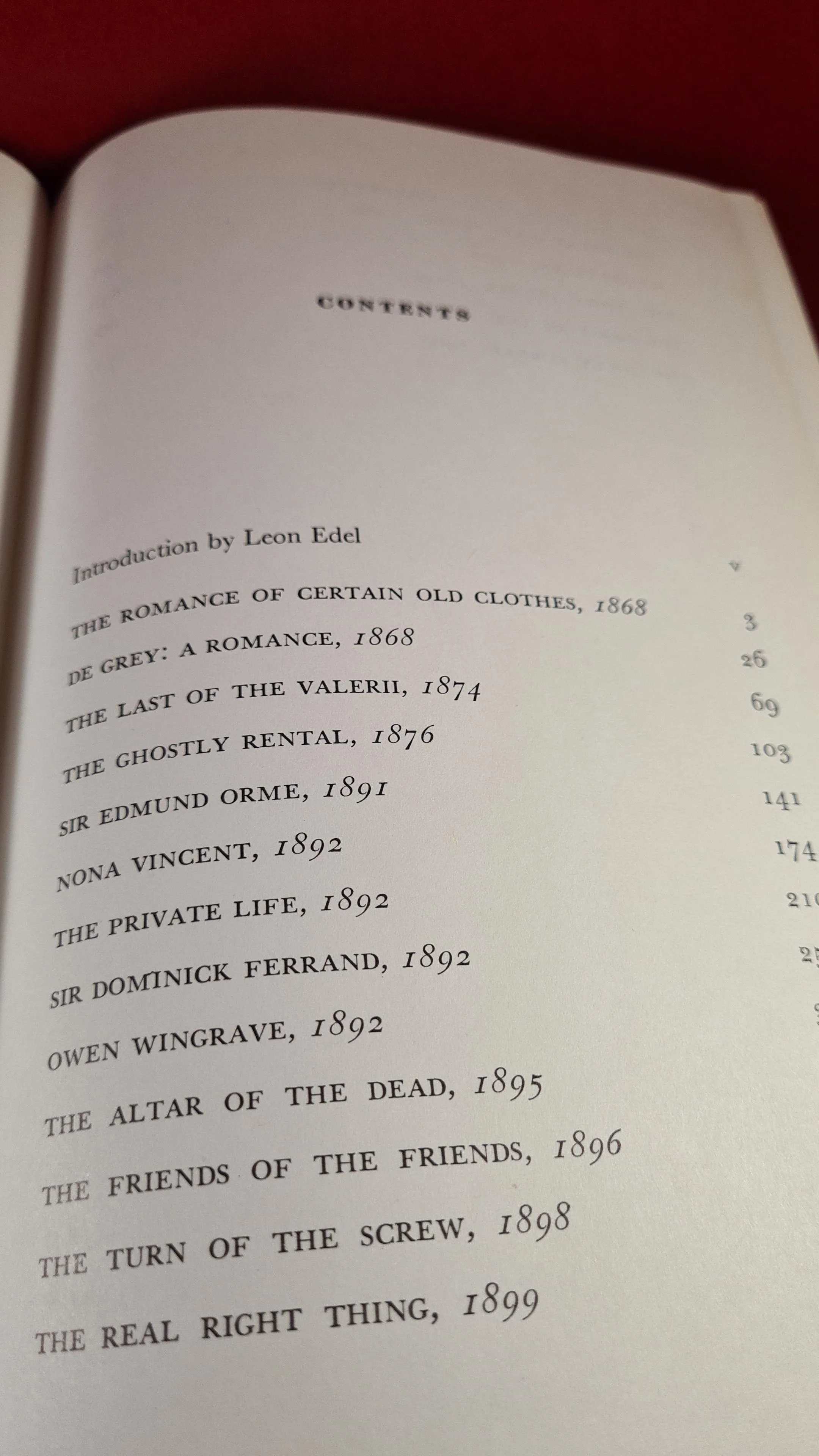 Leon Edel - Henry James: Stories of the Supernatural, Barrie, 1971, 1st UK Edition