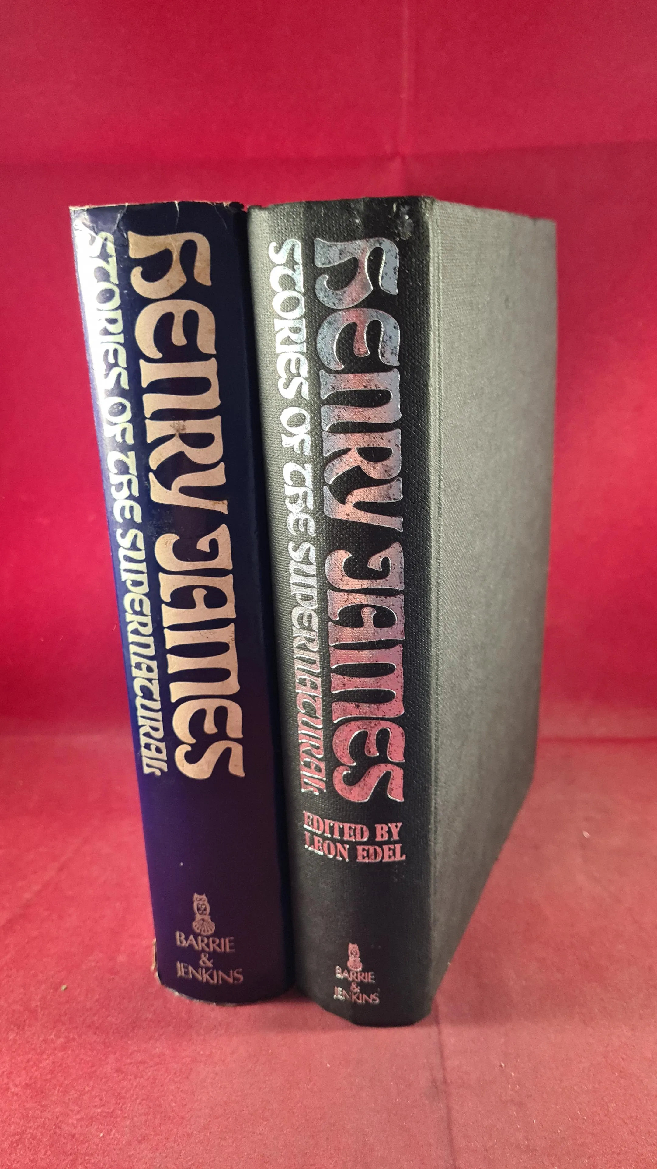 Leon Edel - Henry James: Stories of the Supernatural, Barrie, 1971, 1st UK Edition
