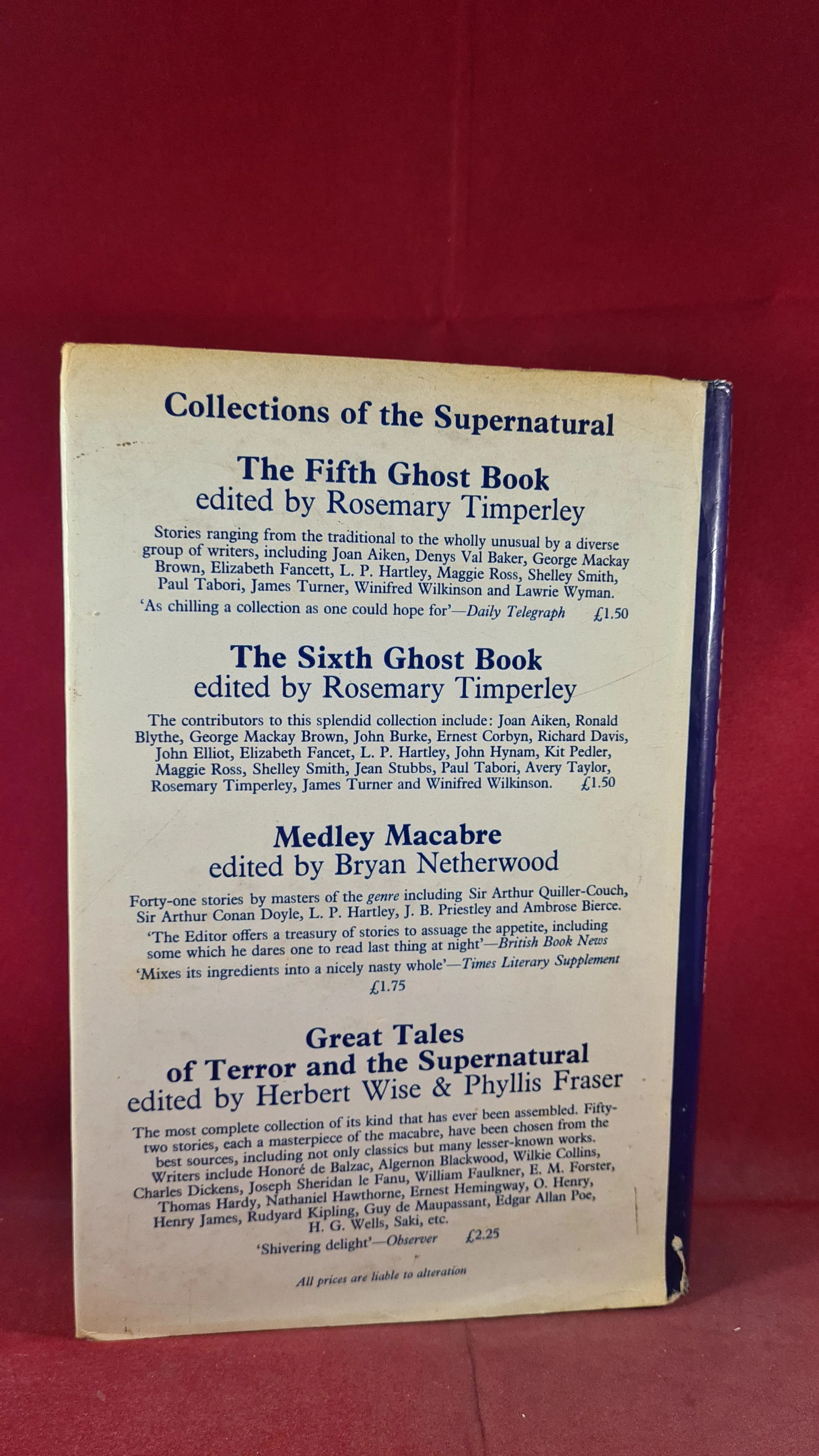 Leon Edel - Henry James: Stories of the Supernatural, Barrie, 1971, 1st UK Edition