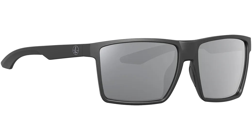 Leupold Sunglasses Desoto - MATTE BLACK, SHADOW GREY FLASH