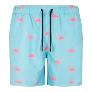 Light Blue Bold Flamingo