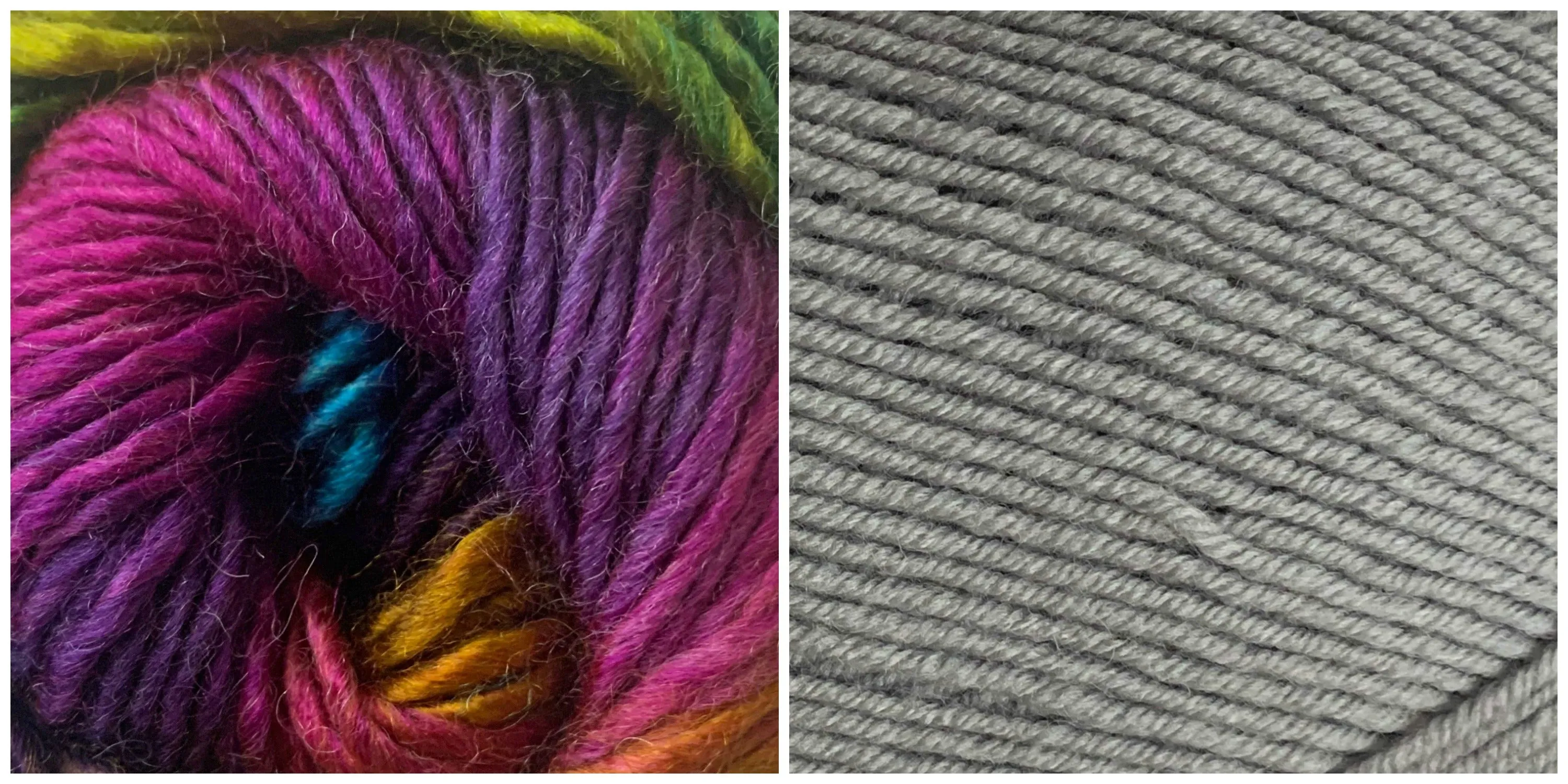 LIGHT GRAY   PRISM -  Embossed Phoenix Vortex Shawl KIT