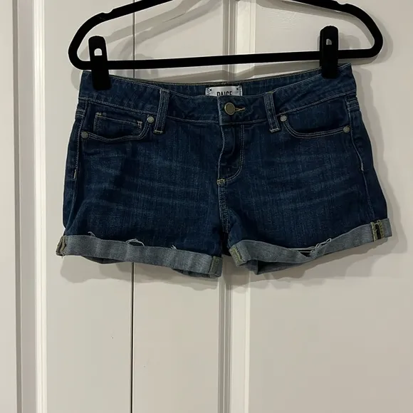 lightly worn PAIGE jeans shorts size 26