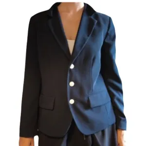 Lillie Rubin Black Stylish Buttons Jacket