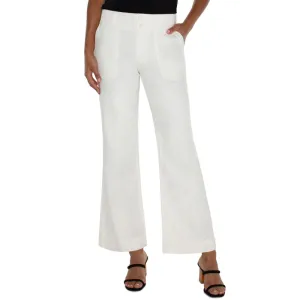 Liverpool Flare Pant - Bright White