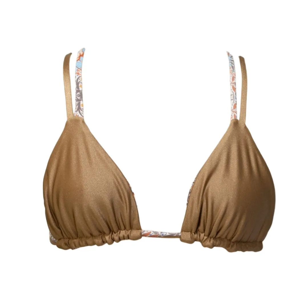 Lotus/Hazelnut Tori Triangle Top