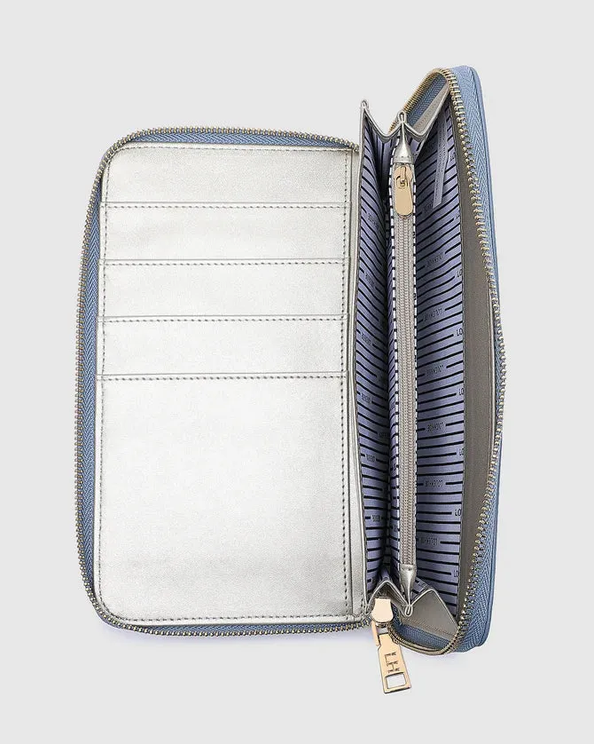 Louenhide Arabella Travel Wallet - Cloudy Blue