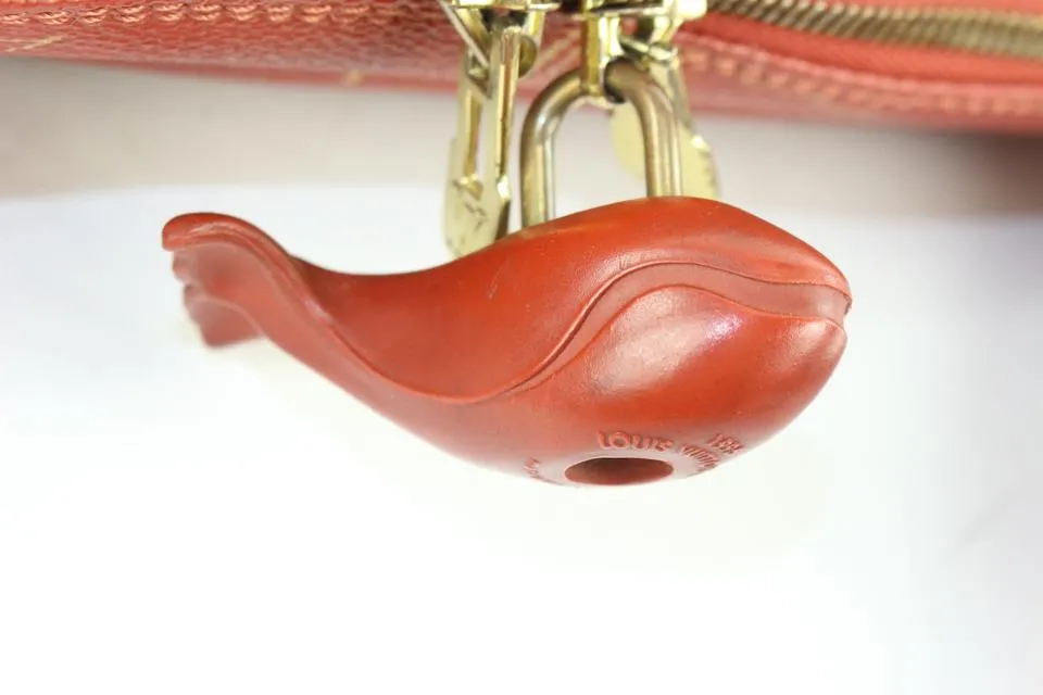 Louis Vuitton 1995 LV Cup Red Bosphore Calvi Messenger Crossbody Bag 234lvs56
