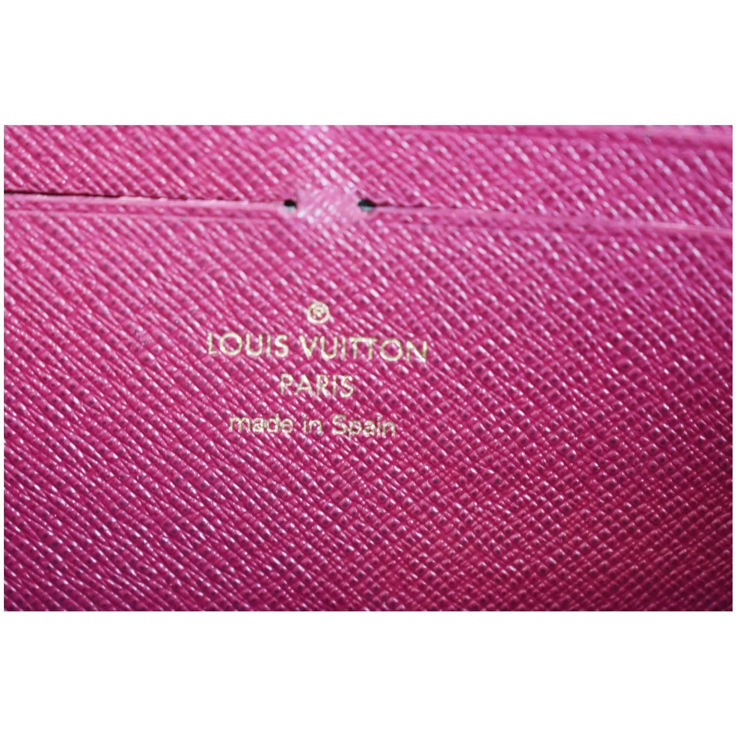 LOUIS VUITTON Clemence Monogram Canvas Zippy Wallet Brown