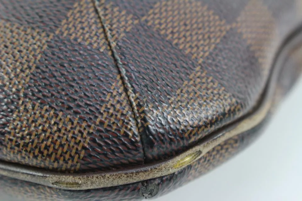 Louis Vuitton Damier Ebene Bloomsbury PM Crossbody Messenger 3L75a