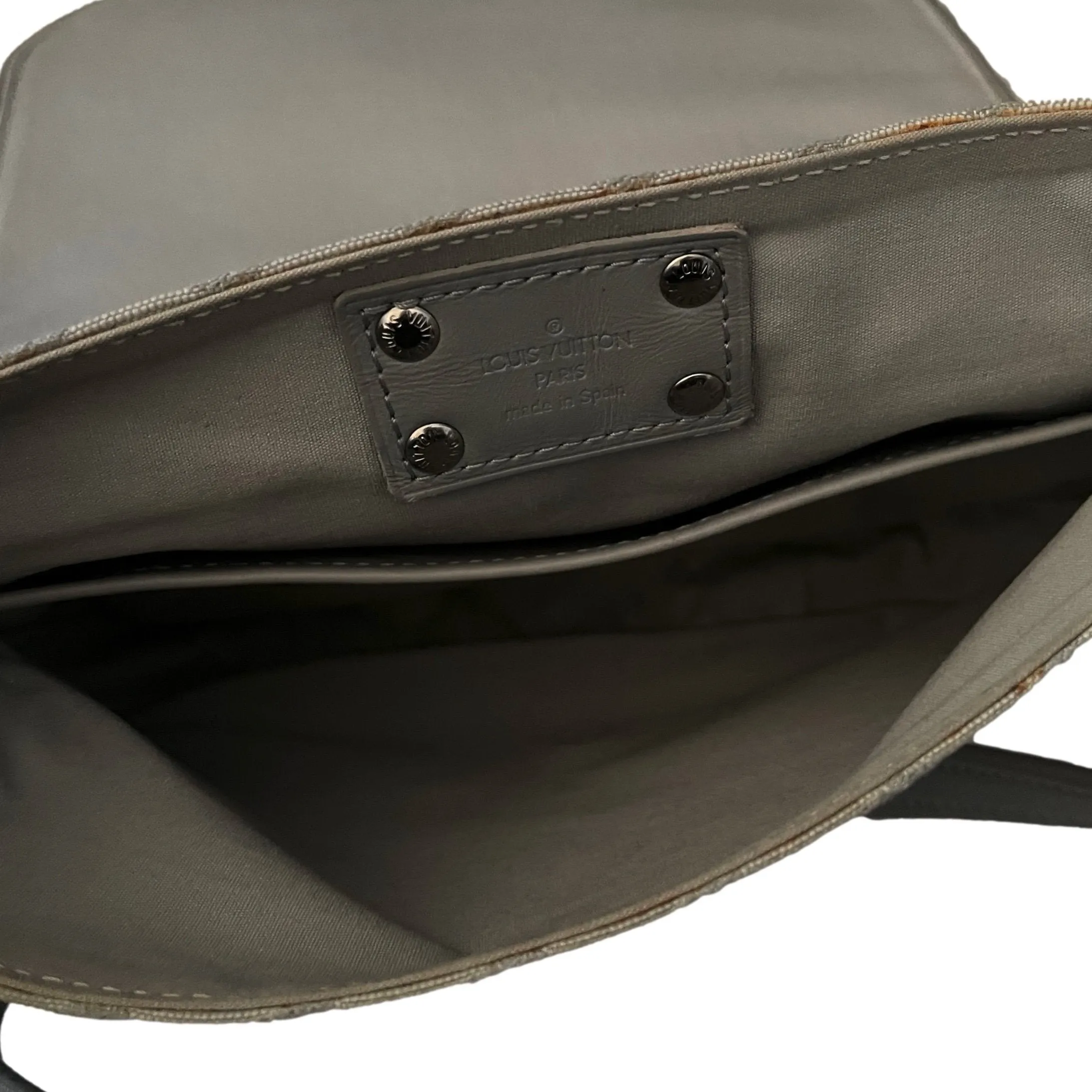 Louis Vuitton Grey Monogram Owl Crossbody Bag