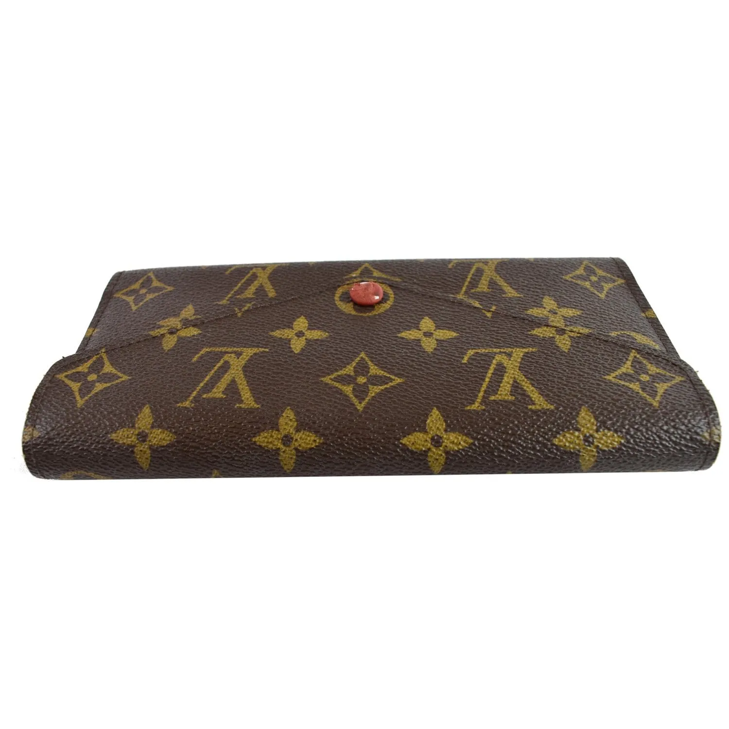 LOUIS VUITTON Josephine Monogram Canvas Wallet Brown