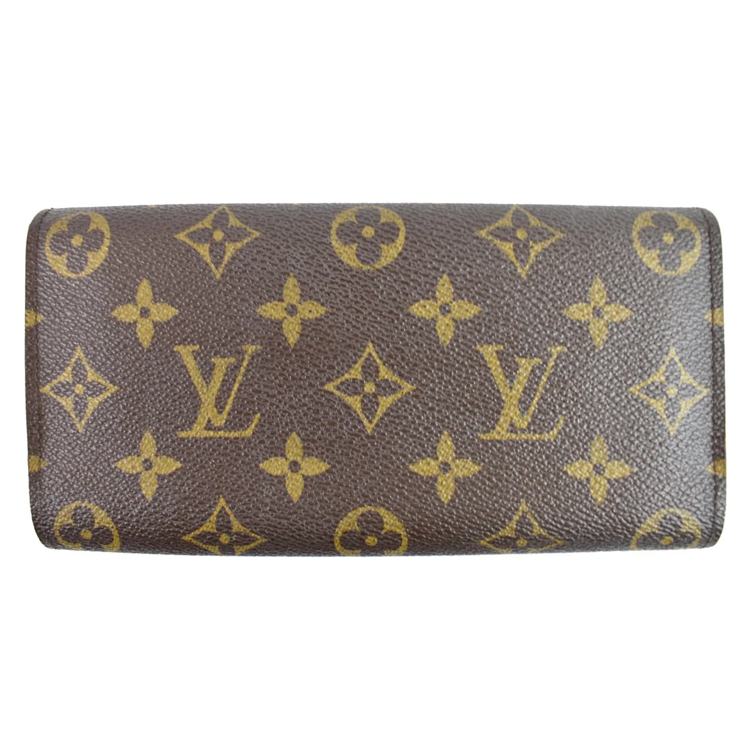LOUIS VUITTON Josephine Monogram Canvas Wallet Brown