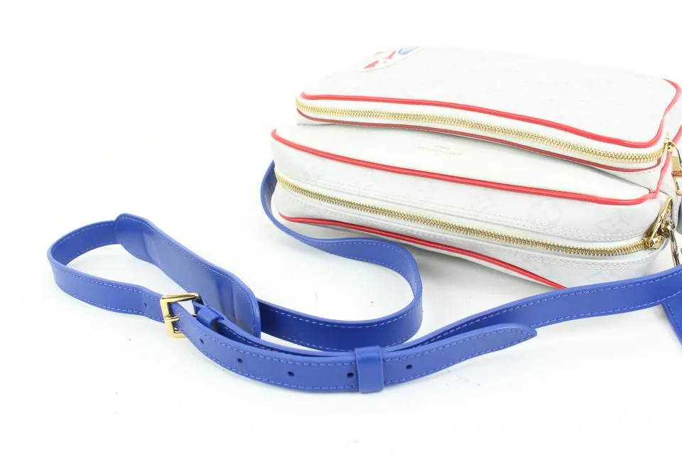 Louis Vuitton LV x NBA White Monogram Antartica Nile Messenger Bag 93lz425s