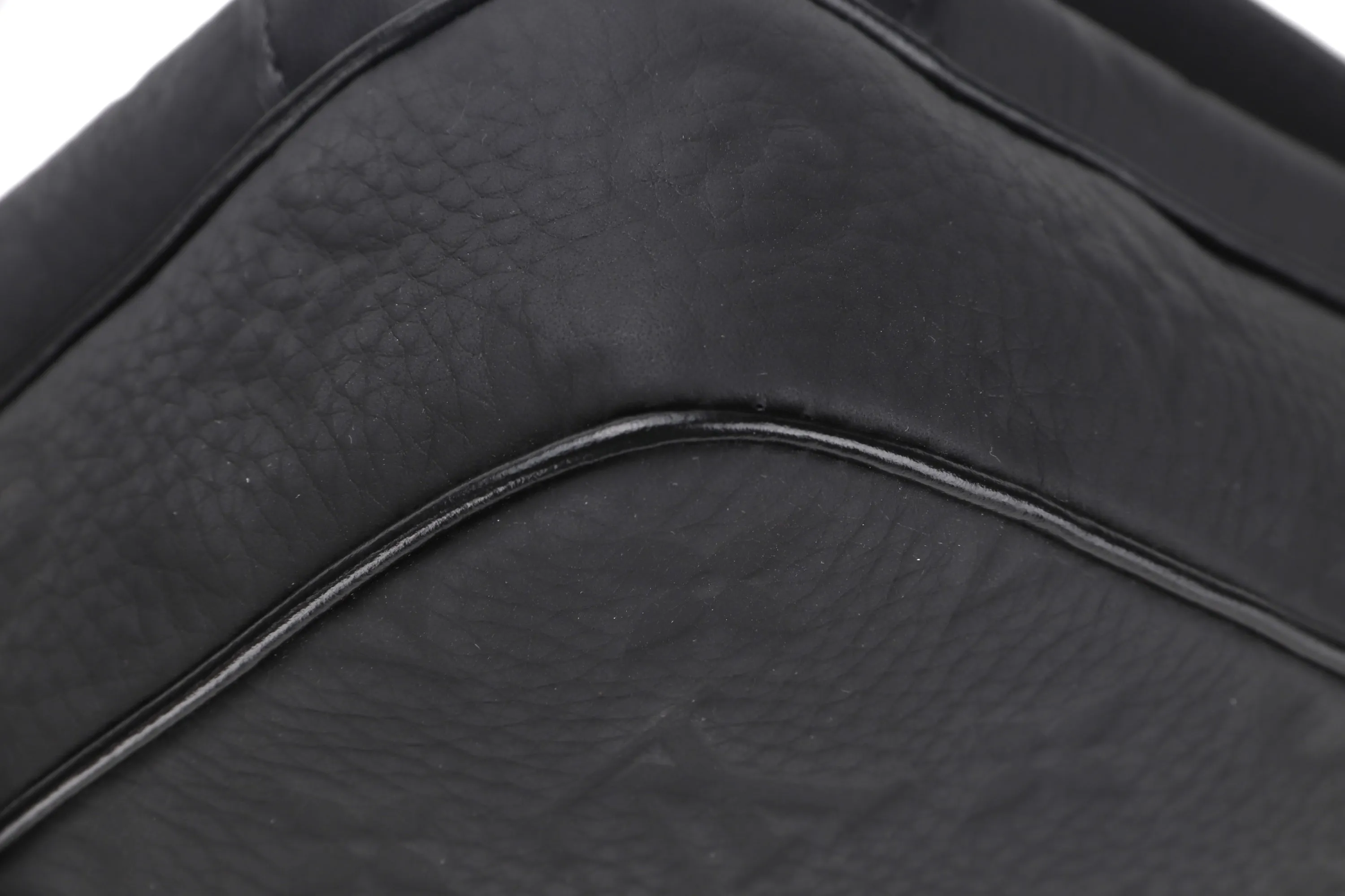 LOUIS VUITTON M23742 STEAMER MESSENGER BLACK TAURILLION MONOGRAM EMBOSSED LEATHER, WITH STRAP, DUST COVER & BOX