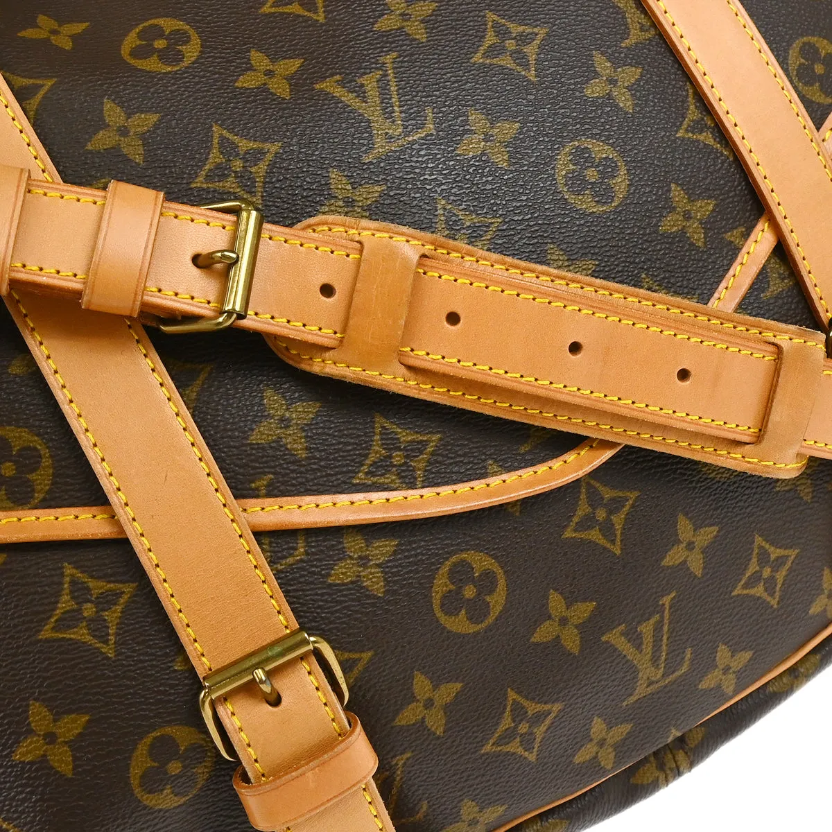 Louis Vuitton Monogram Saumur 43 Messenger Bag M42252 FH0920 XX28495