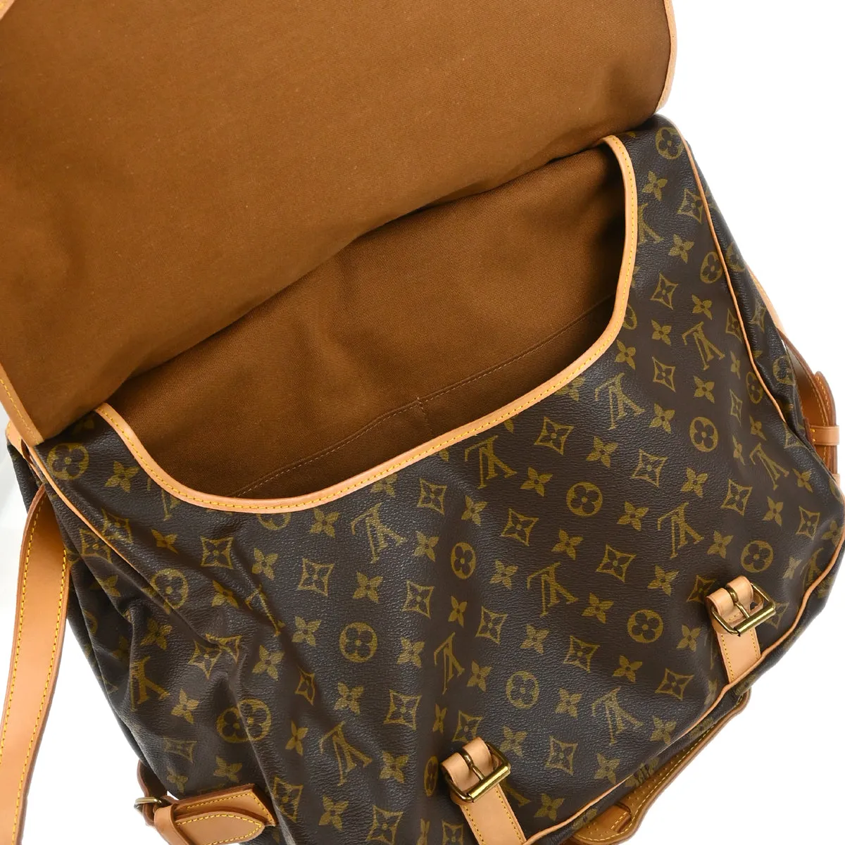 Louis Vuitton Monogram Saumur 43 Messenger Bag M42252 FH0920 XX28495