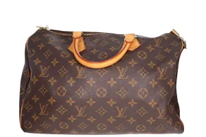 Louis Vuitton Monogram Speedy Bandouliere 35