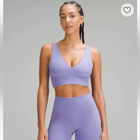 Lululemon align purple bra