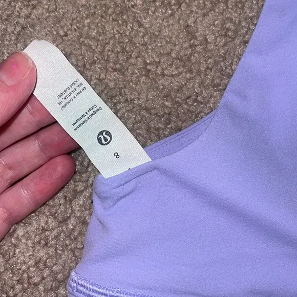 Lululemon align purple bra