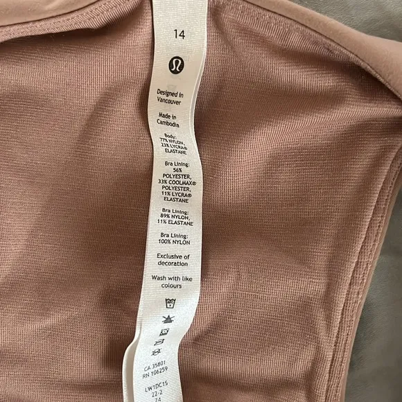 Lululemon Invigorate Train Tank