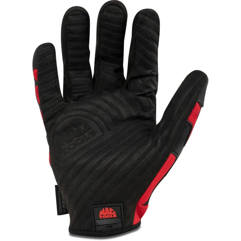 Mac Tools® Impact Gloves Red - M