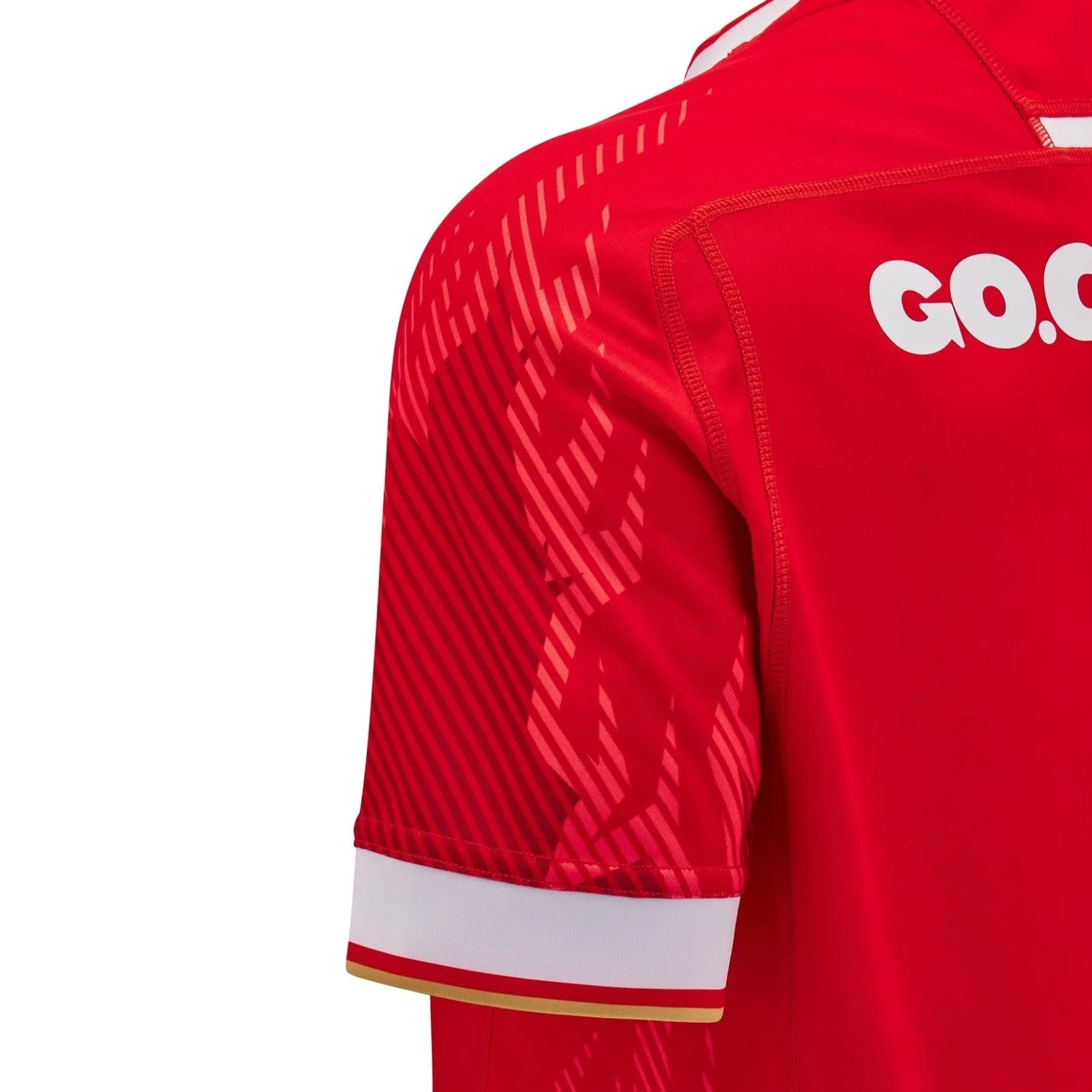 Macron Wales Rugby Junior Home Replica Shirt | Red | 2024/25