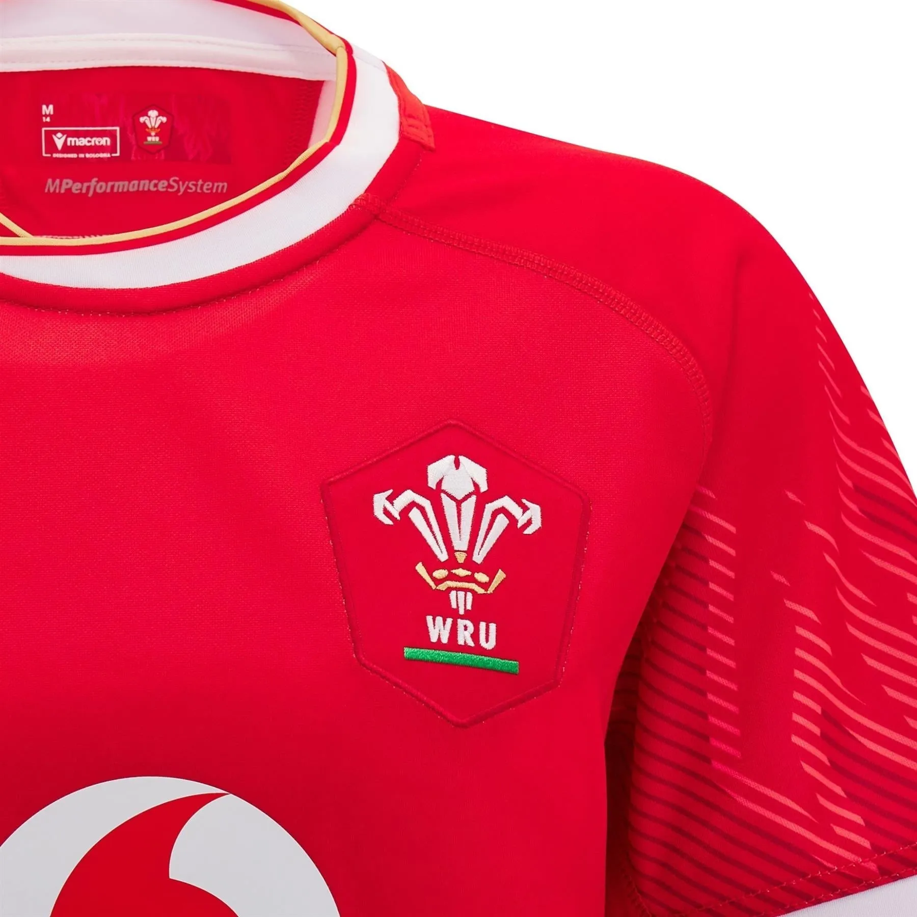 Macron Wales Rugby Womens Home Replica Shirt | Red | 2024/25
