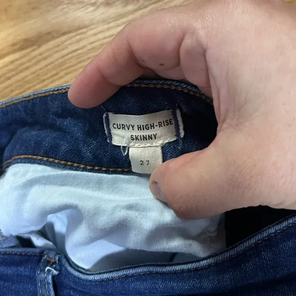 Madewell Curvy High-Rise Skinny Jeans Size 27