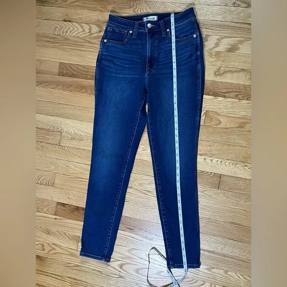 Madewell Curvy High-Rise Skinny Jeans Size 27