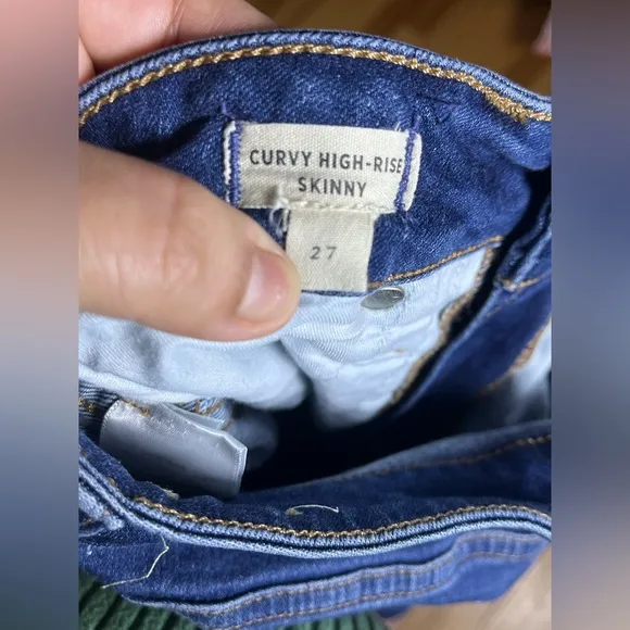 Madewell Curvy High-Rise Skinny Jeans Size 27