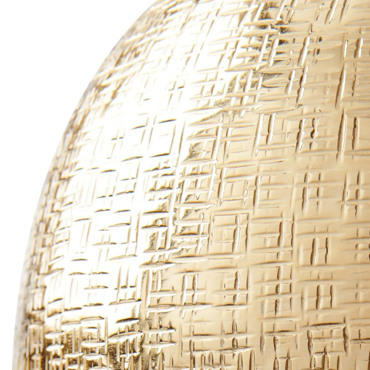 Mali Medium Cache Pot / Brass