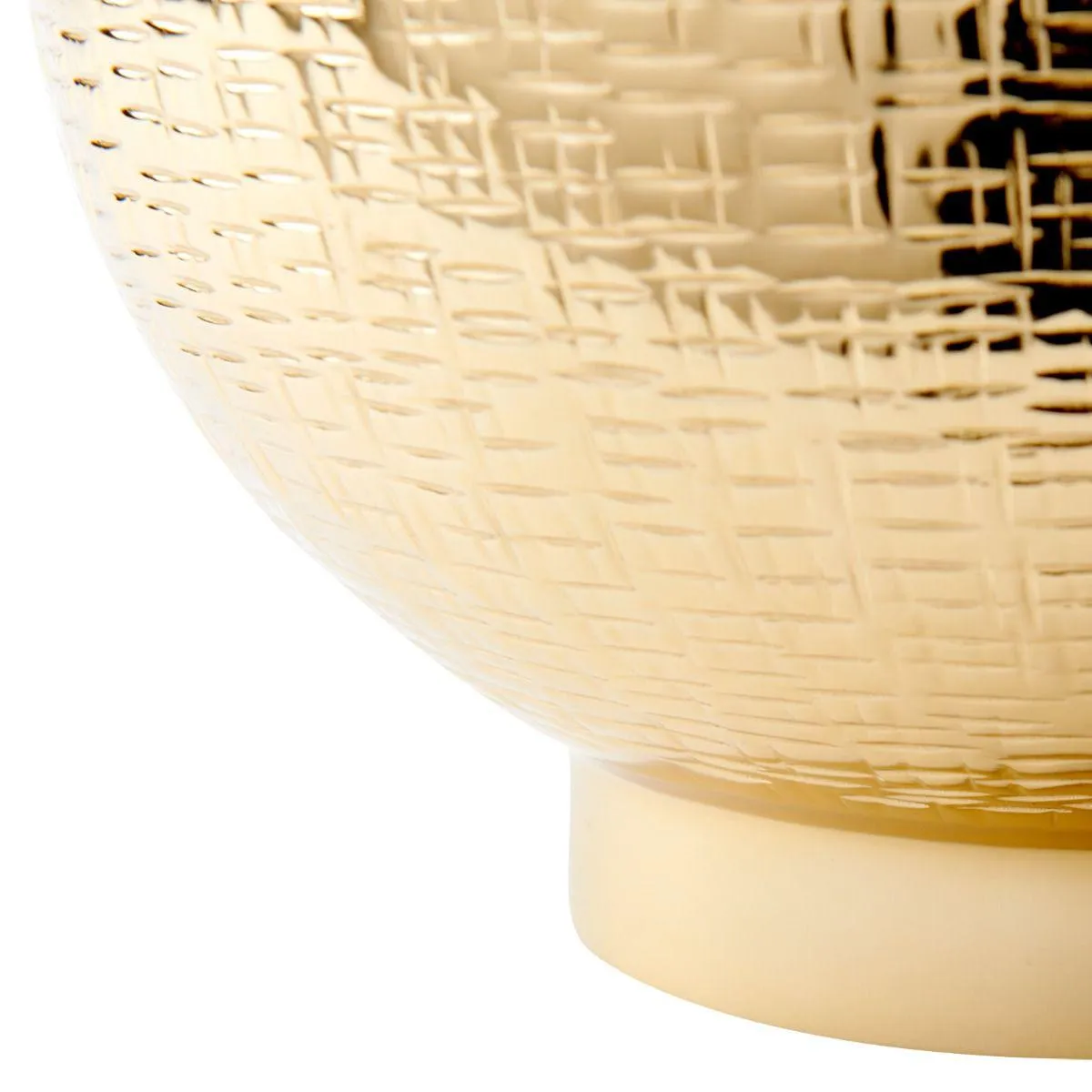 Mali Medium Cache Pot / Brass