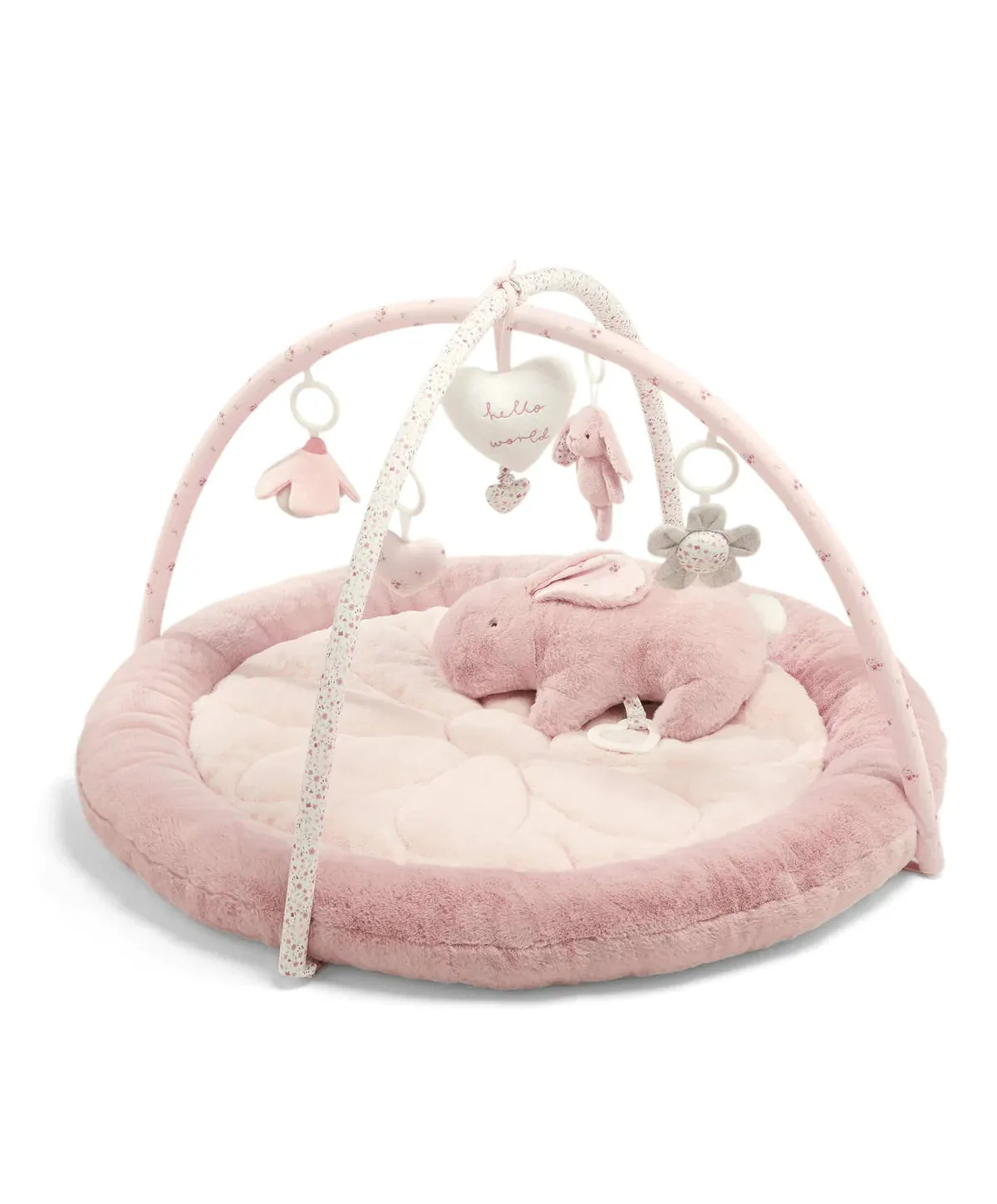 Mamas & Papas 'Welcome to the World' Bunny Playmat - Pink