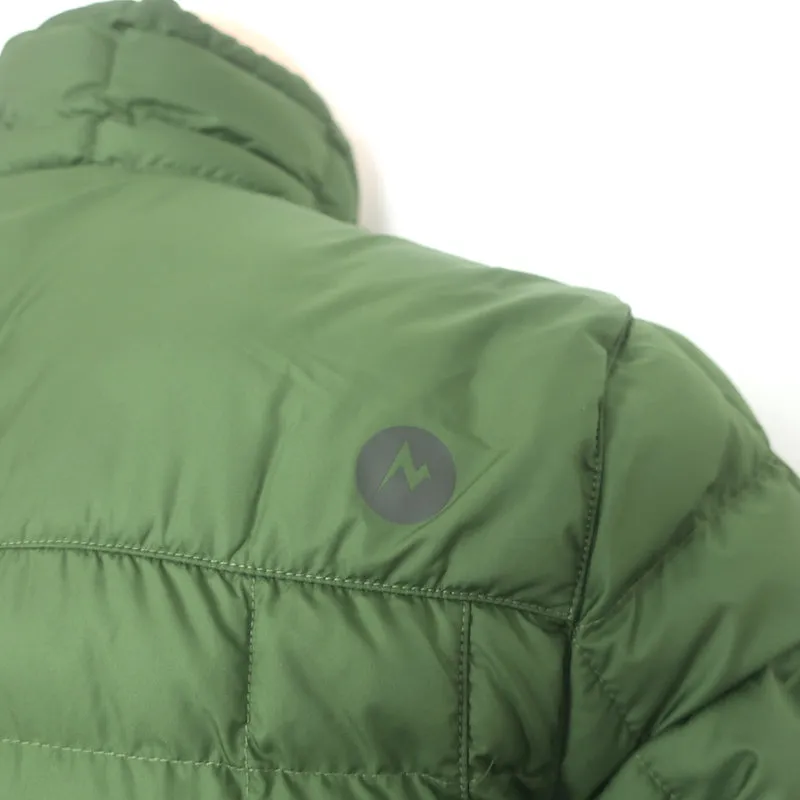 Marmot Thinsulate Featherless Puffer Jacket Green Size Small