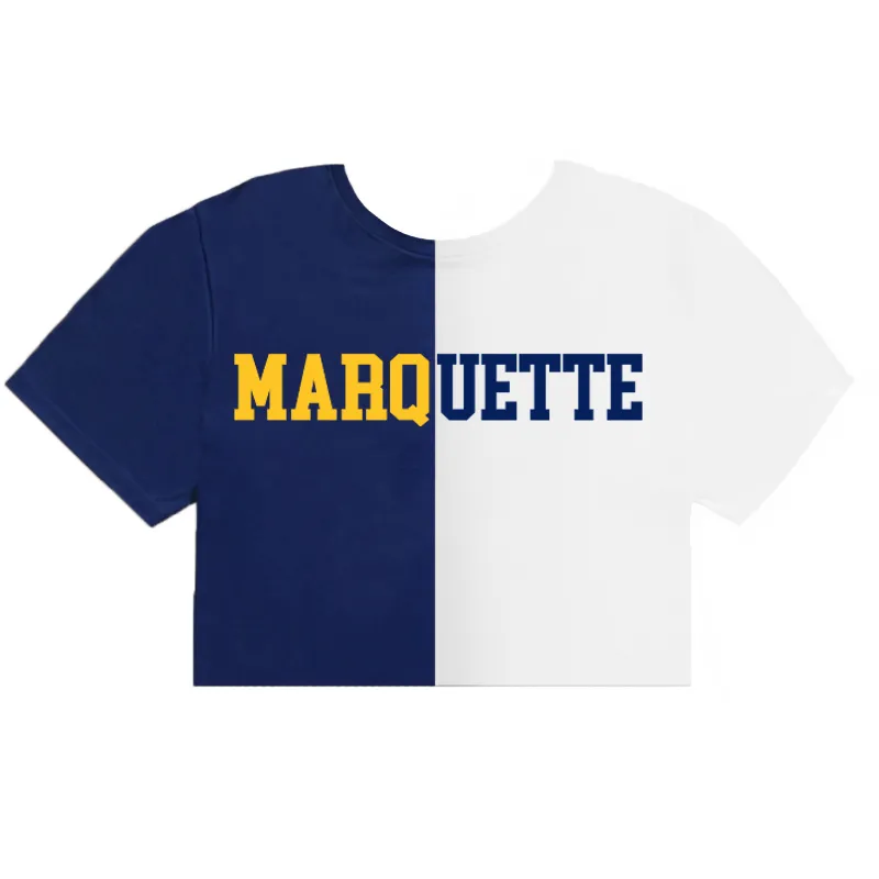 Marquette Split Tee